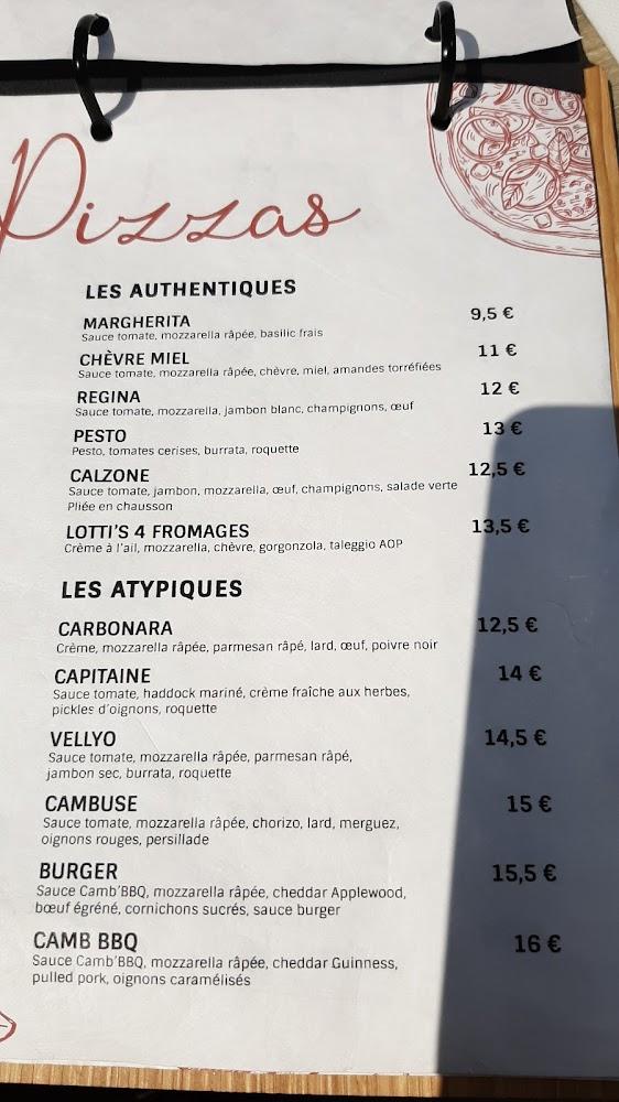 La Cambuse - Menu Image 4